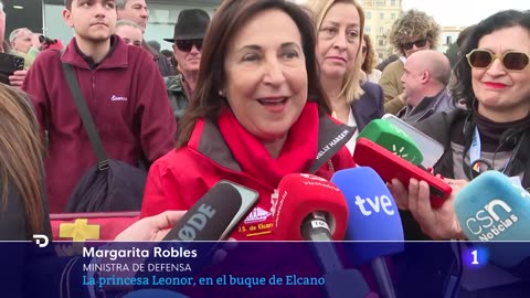 PRINCESA LEONOR: SE EMBARCA en el JUAN SEBASTIÁN ELCANO para SEGUIR con su FORMACIÓN | RTVE Noticias