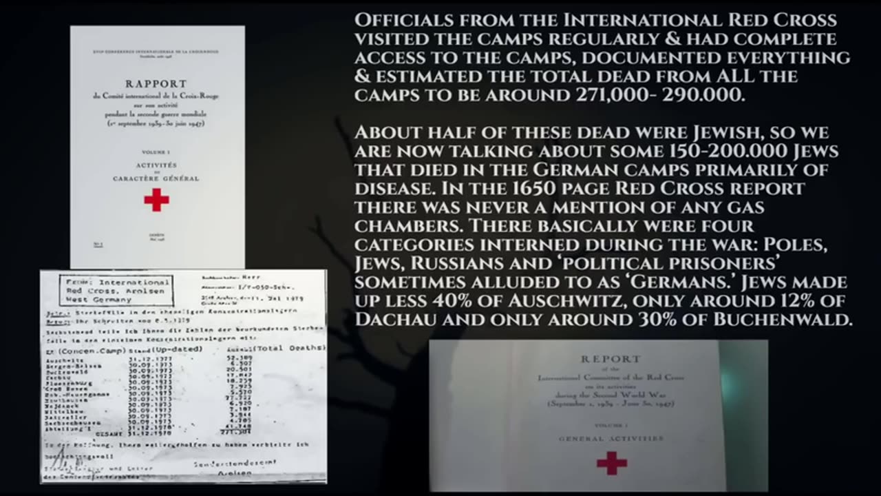 Official Red Cross Film and Document_ There were No Gas Chambers. There were No Holocaust