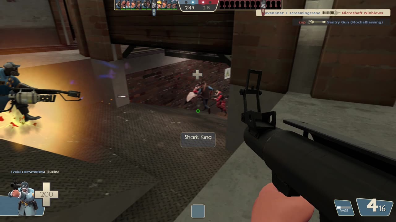 Fighting For This Point On Rotunda (Team Fortress 2)