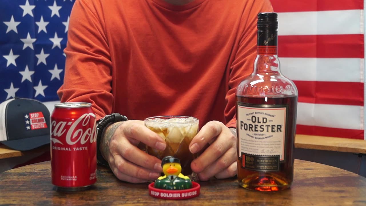 George Dolan - Old Forester Straight Bourbon Whiskey 100 Proof & Coke