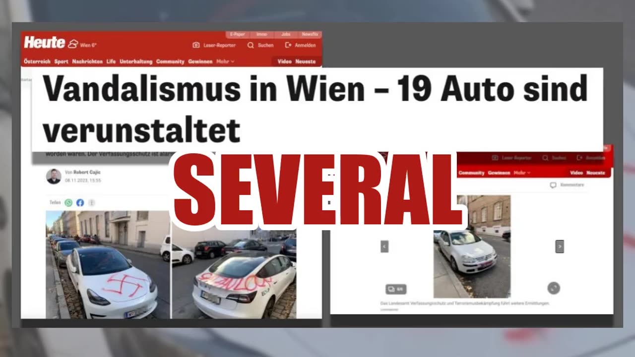 Fact Check: 2023 Photo of Swastika Spray-Painted on Tesla in Austria Predates 2025 Musk Controversy