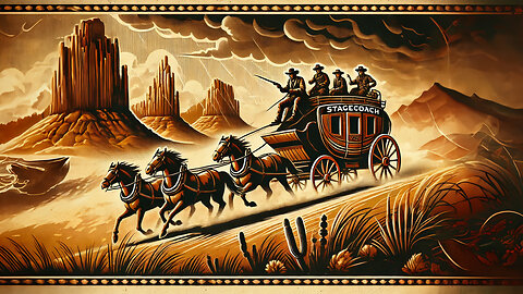 Stagecoach (1939) Full Movie | Colorized | HD