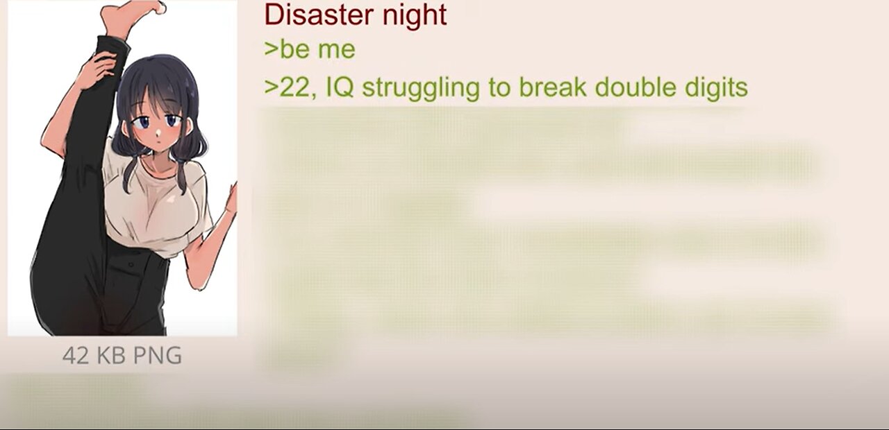 Disaster Night - 4Chan Greentext Story