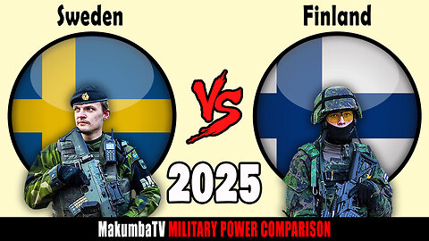 Sweden vs Finland 2025 | Military Power