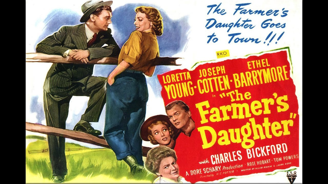 The Farmer's Daughter ( Loretta Young ) Full Movie 1947