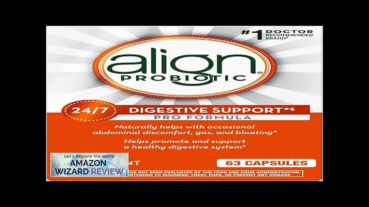 Align Probiotic Pro Formula Probiotics for Women and Men Daily Probiotic Supplement Review