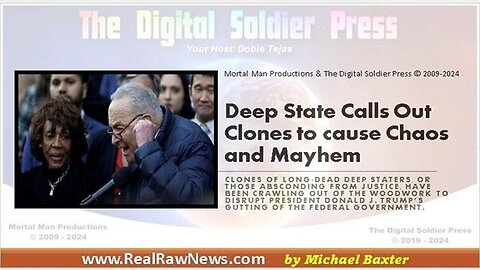 The Deep State Calls Out their Clones to cause Chaos & Mayhem!