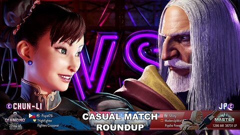 Kuya Kalbo SF6 Casual Match Roundup. Chun Li 4 star Diamond Rank [Hori Fight Stick]