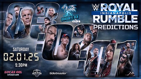 WWE Royal Rumble Predictions | 2025 | DD Pod CLIPS