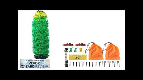 VEVOR Electric Fence Netting 35" H x 164' L PE Net Fencing Review