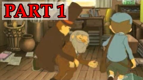 Let's Play - Professor Layton and the Diabolical Box part 1