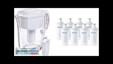 Brita Standard Replacement Water Filters for Pitchers and Dispensers BPA Free 8 Review