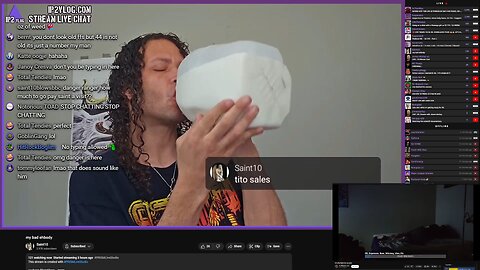 SAINT DRINKS OUT OF A GALLON OF MILK / SAINT10 UPDATE [Sept. 2023 Version]