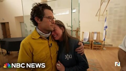 Symbols of hope amid devastation in Pacific Palisades