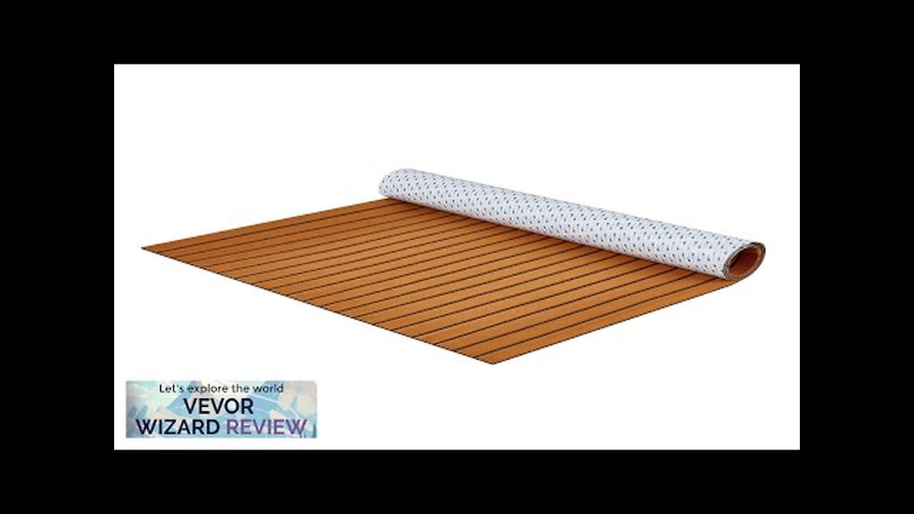 VEVOR Boat Flooring EVA Foam Boat Decking 94.5" x 46" Non-Slip Self-Adhesive Review