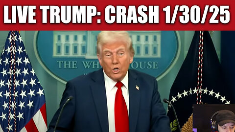 🔴 LIVE: Trump Briefing on Plane Crash & D.C. Military Helicopter