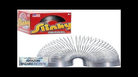 The Original Slinky Walking Spring Toy 2.75-inch Diameter Metal Slinky Fidget Toys Review