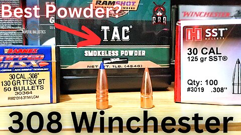 Best powder for light weight bullets in 308 Winchester?