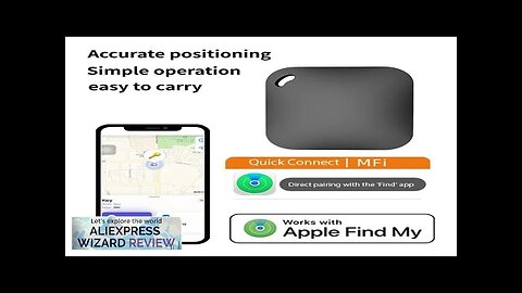 Smart Bluetooth GPS Tracker Works with Find My APP Anti Lose Reminder Review