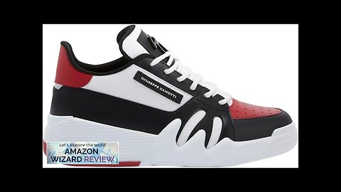 Giuseppe Zanotti Talon Low-Top Sneakers LeatherHigh-top 'Talon' sneakers crafted from red Review