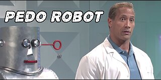 Dwayne Johnson Pedo Robot