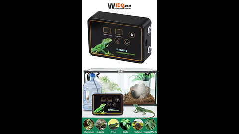 🌿 Smart Reptile Humidifier – Perfect Climate for Your Pets! 🦎