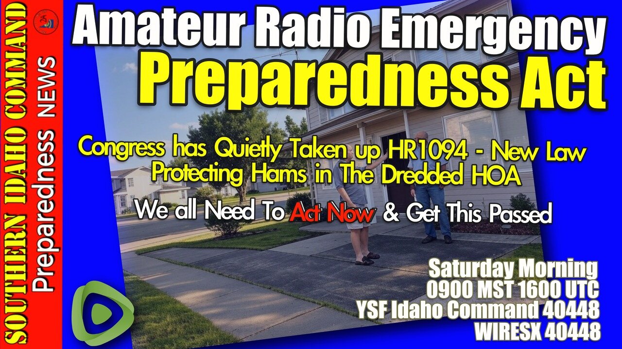 HR1094 - Amateur Radio Emergency Preparedness Act