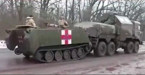 Russian servicemen captured US M113 armored vehicle in Kursk