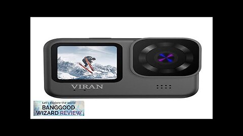 VIRAN V9 4K 60FPS WiFi Anti-shake Action Camera with Remote Control Dual Review