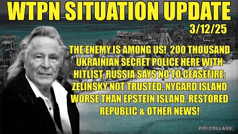 WTPN ~ Judy Byington ~ Situation Update ~ 3-12-25 ~ Trump Return ~ Restored Republic via a GCR