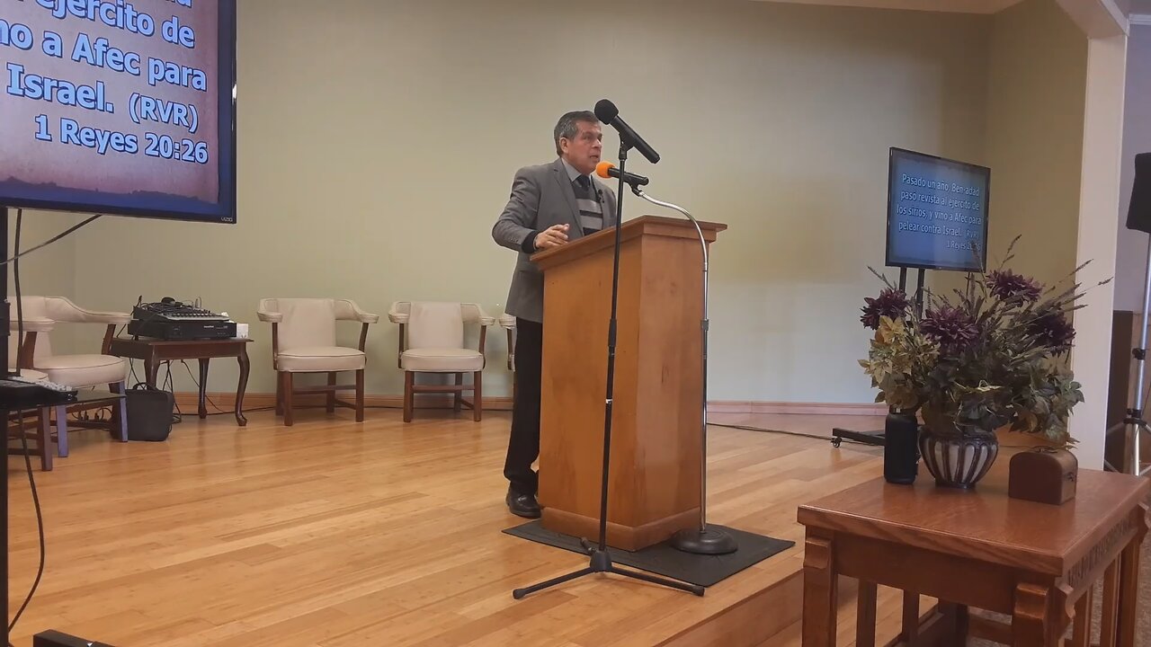 Un escenario de los eventos finales