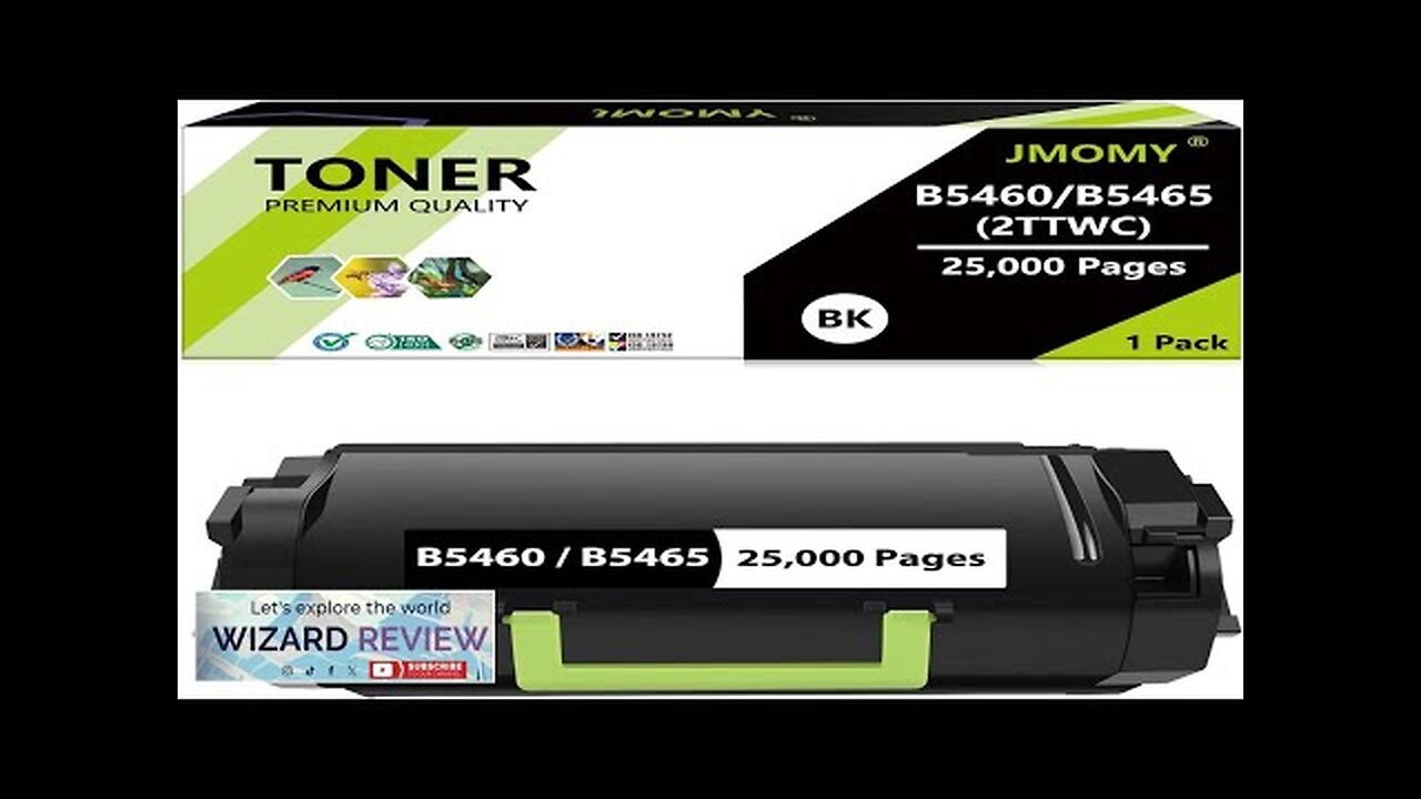 B5460 B5465 High Yield Toner Cartridge 2TTWC 331-9755 Compatible for Dell 2TTWC Review