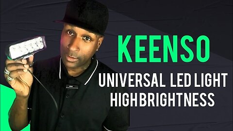 Illuminate Your Ride with the Keenso Universal LED Light! | Amazon Finds