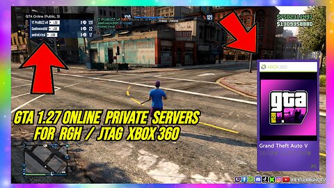 SHOWCASE NEW FREE GTA 1 27 ONLINE PRIVATE SERVERS FOR RGH JTAG XBOX 360