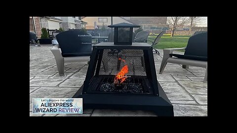 American Household oven Heating Stove Wood Stove Outdoor Bonfire Stove Modern Villa Review