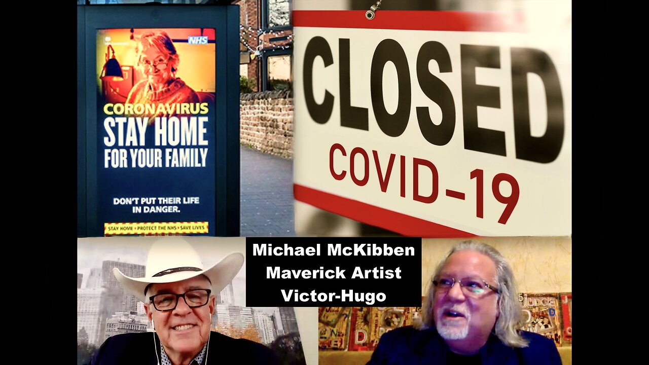 Covid Psyop Used To Isolate Frightened Public Birthed Lockdown Speakeasy Michael McKibben VictorHugo