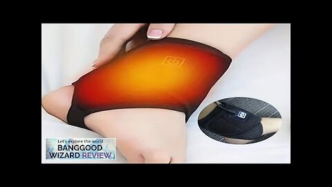 1pc Hot Compress Heating Knee Pad 3 Level Temperature Adjustment 360-degree Surround Review