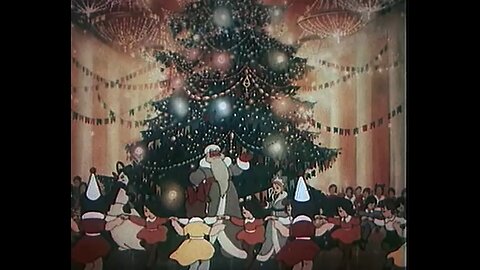 When New Year Trees Light Up (USSR, 1950)