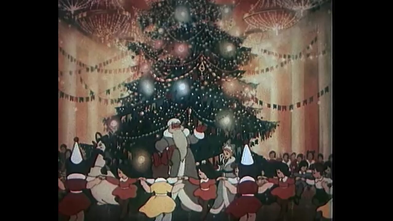 When New Year Trees Light Up (USSR, 1950)