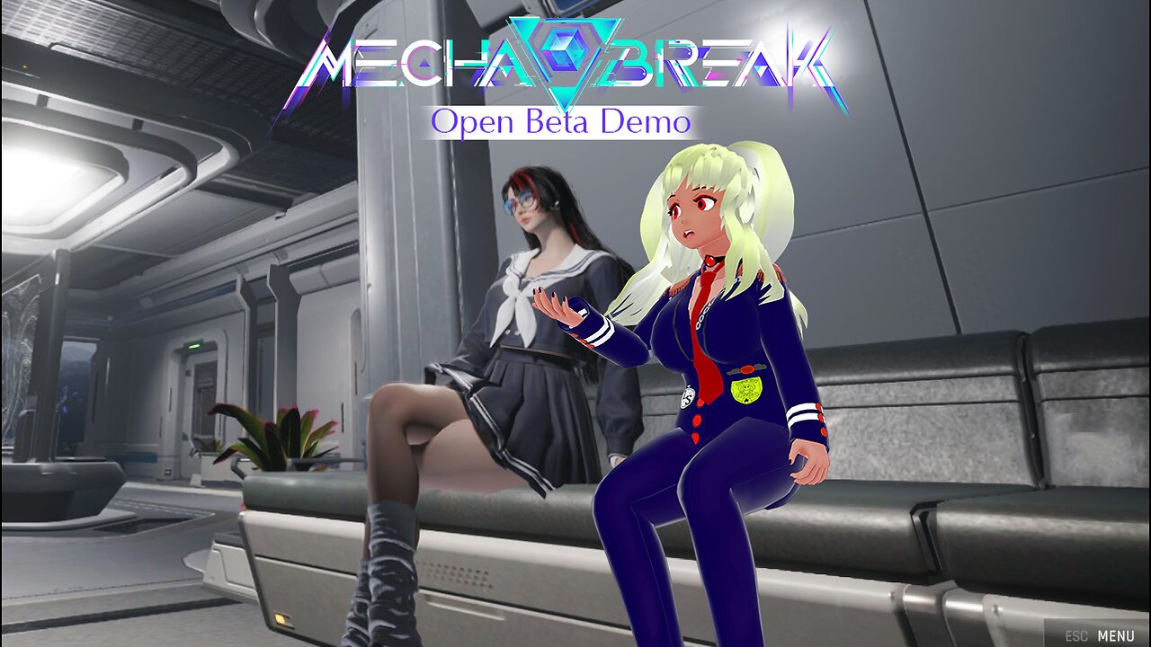 [Mecha Break (Open Beta Demo Chillstream)] Big Backstories, Bigger Bots!