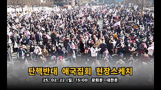 탄핵반대 애국집회 현장스케치 - 25. 02. 22 (토)