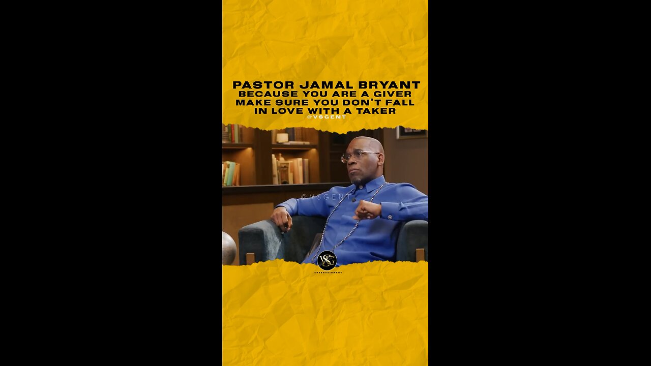 @jamalhbryant Because you are a giver make sure you don’t fall in love with a taker