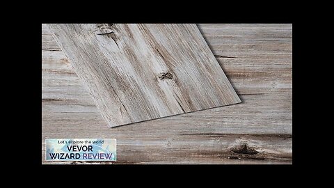 VEVOR Self Adhesive Vinyl Floor Tiles 36 x 6 inch 36 Tiles Review