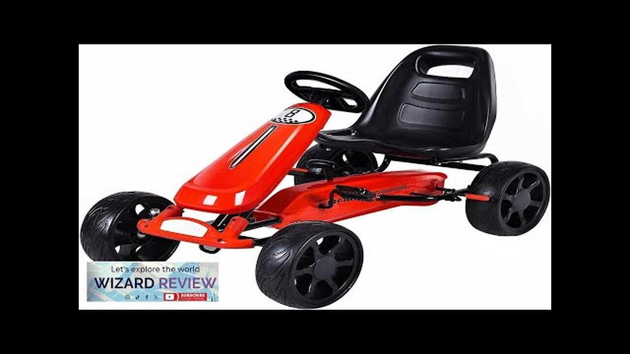 Costzon Pedal Go Kart 4 Wheel Powered Ride On Toy Pedal Car Review