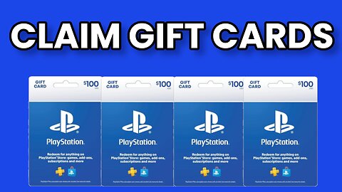 New legit method to get FREE Psn gift cards New FREE gift cards method 2025