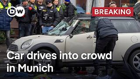 Car plows into crowd on strike in suspected terror attack in Munich | DW News