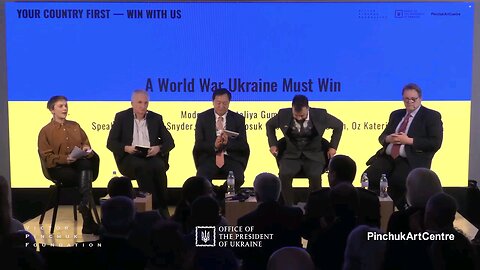 A World War Ukraine Must Win, closing remarks from: Ken Woosuk Choi, Phillips O'Brien, Oz Katerji, Timothy Snyder