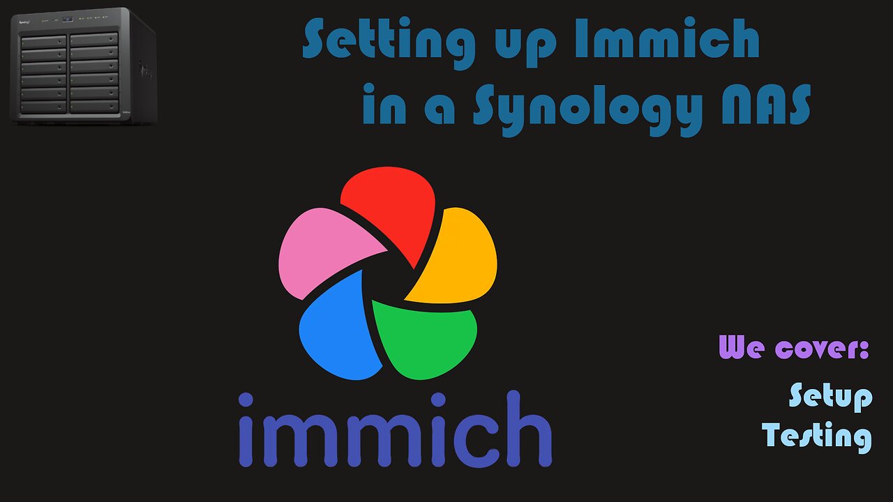 Installing Immich in a Synology NAS [Video Request]