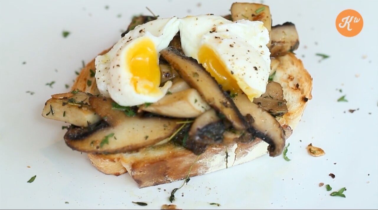 Resep Mushroom on toast