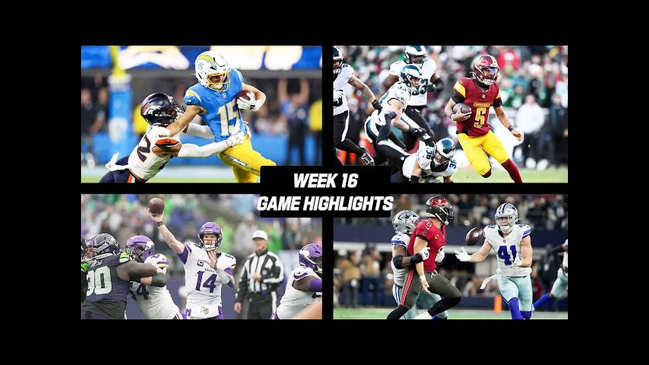 Every Week 16 Game Highlight!